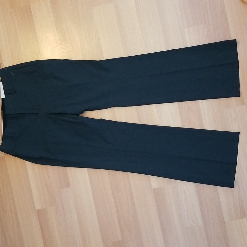 NWT Gap Curvy Dress Pants Boot Leg Trousers Size 10L Dark Gray